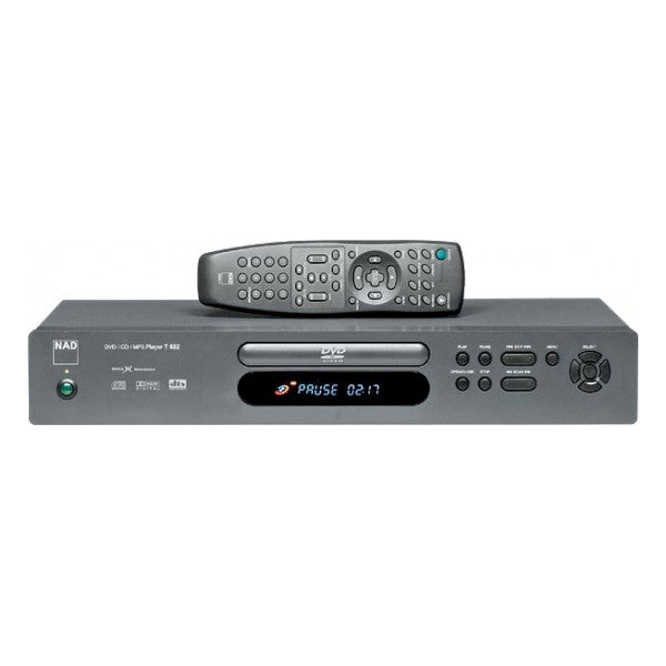 مشغل الأقراص المضغوطة NAD T532 متعدد المناطق DVD مع دعم MP3 للاستخدام البحري والمنزلي