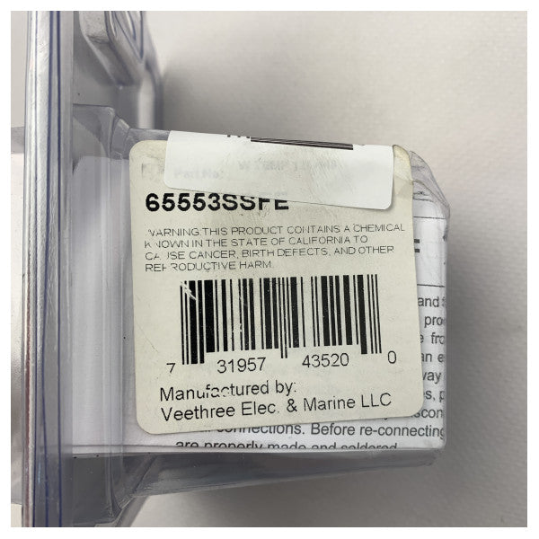 Veethree Engine Temperatura Indikatur tal-Wiri - 65553SSFE