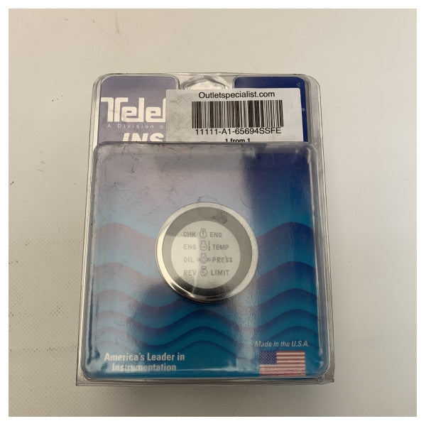 Teleflex Argent Pro エンジンシステムチェックディスプレイ - 65694SSFE