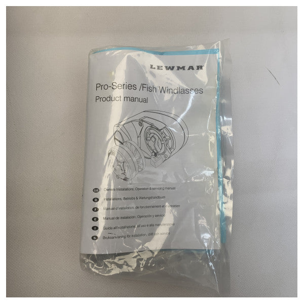 Lewmar Pro-Fish 700W elektrikli demir vinci 12V | 6/7 mm - 6656211967-310