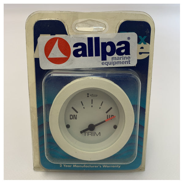 Οθόνη ένδειξης τριβής κινητήρα Teleflex θαλάσσης λευκή - 67742E