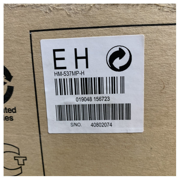 Sistema Hi-Fi marino Kenwood HM-537MP-H con MP3, cassetta, radio RDS e potenza di 50W