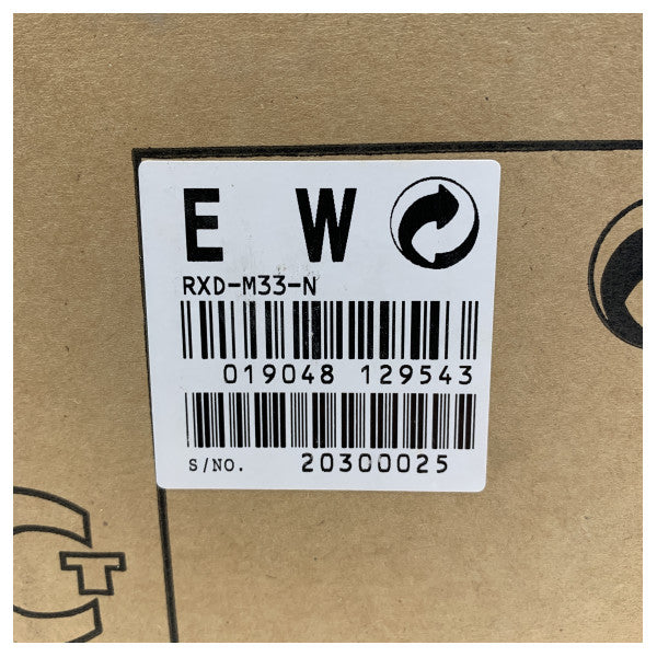 Sistema Hi-Fi marino Kenwood HM-537MP-H con MP3, cassetta, radio RDS e potenza di 50W