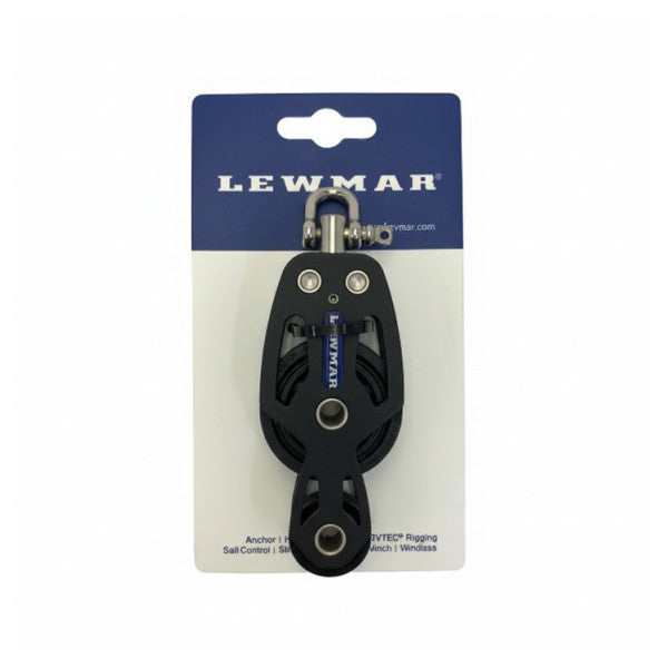 Lewmar 29195031 Blocco Fiddle Synchro HTX Nero - 8 mm