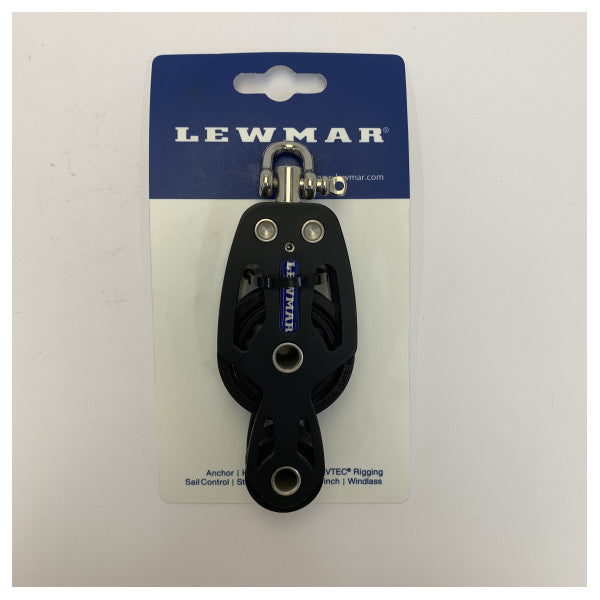 Lewmar 29195031 Blocco Fiddle Synchro HTX Nero - 8 mm