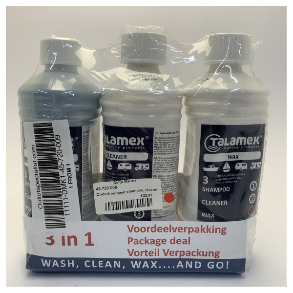 Набір для очищення та полірування човнів Talamex - 45-720-009