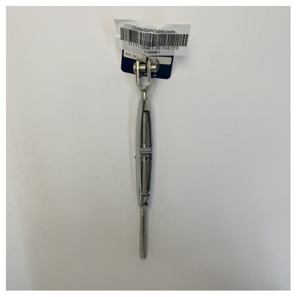 Talamex Неръждаем стоманен терминален опъвач 6 мм 176.5 - 272.5 мм 2350 даN - 09.104.119