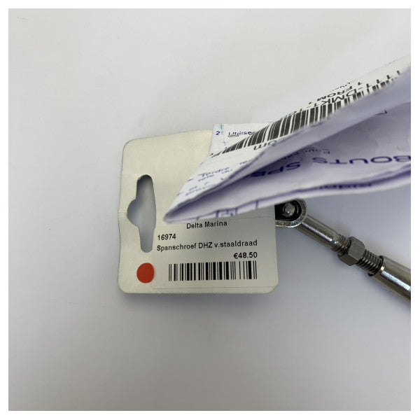 Terminale di tensione in acciaio inossidabile Talamex 16974 7 mm