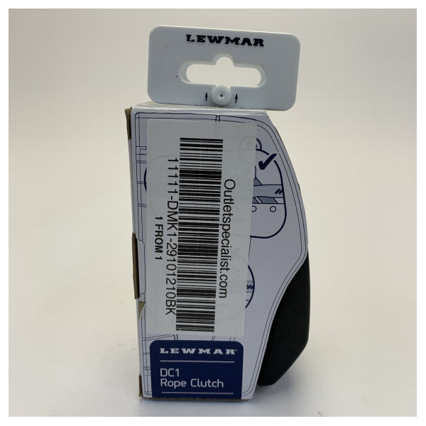 Lewmar DC1 Cinghia a corda doppia - Nera - 8 a 10 mm - 29101210BK