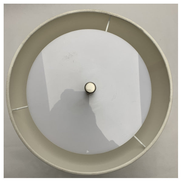 Lampada da tavolo Dover Danona Mini con paralume in tessuto 230V