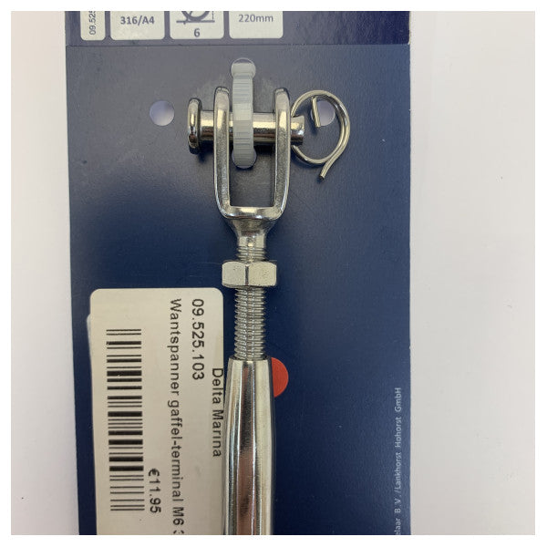 Talamex 09.525.103 3mm Направляващ механизъм от неръждаема стомана M6