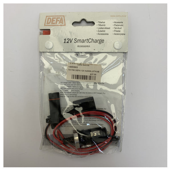 DEFA 12V SmartCharge кабел за зареждане на батерии - 701760