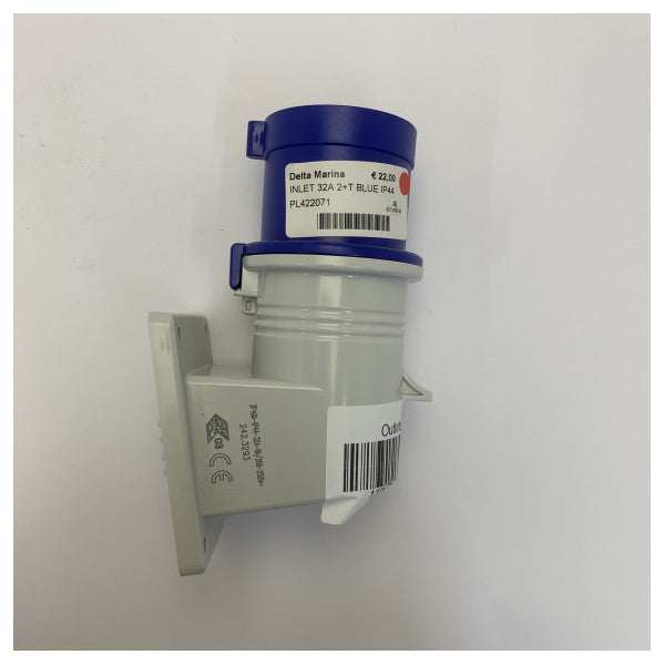 Plastimo Kıyı Gücü Bağlantı Prizi 230V 16A Mavi - PL422071