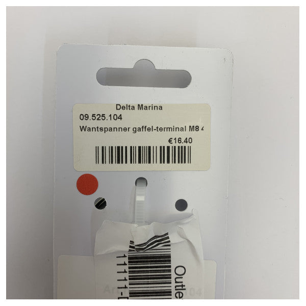 Talamex Тенсионер 4 мм M8 Неръждаема стомана - 09.525.104