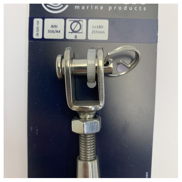 Talamex Тенсионер 4 мм M8 Неръждаема стомана - 09.525.104