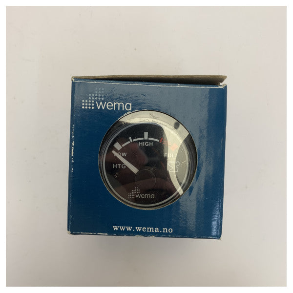 Wema PL196790 Black Water Tank Level Indicator Black D52 mm