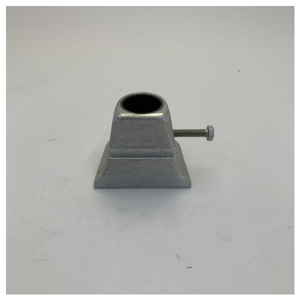 WF0686 RVS Railing Base - Stainless Steel Yacht Hardware with Set Screw
