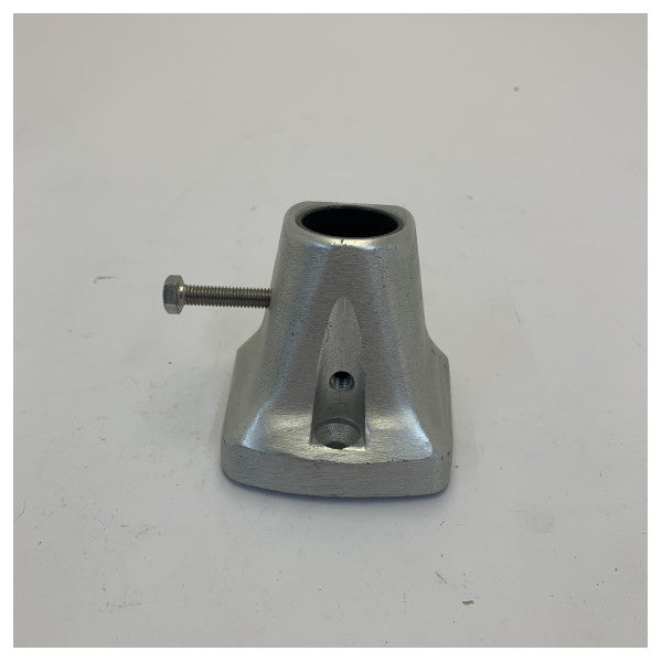 WF0686 RVS Railing Base - Stainless Steel Yacht Hardware with Set Screw
