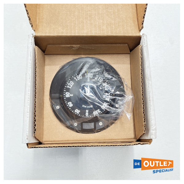 Ritchie Helmsman HF-72 Flush Mount Compass Schwarz