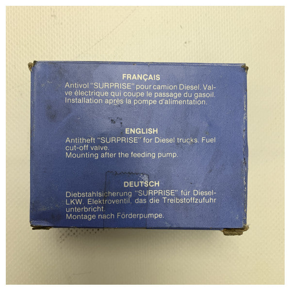 Marco AF133 drivstoffavslutning av ventil 12V - 122 020 12 - 7032-12V