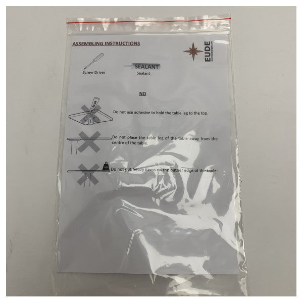 طاولة بحرية قابلة للطي من خشب الساج من Uttern لـ S62 � أثاث قارب ويخت متين مقاوم للعوامل الجوية