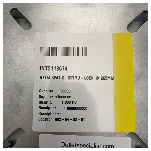 Springfieldin kypäräistuimen liukujärjestelmä ja lukitusjärjestelmä alumiini 360 astetta - 3100360