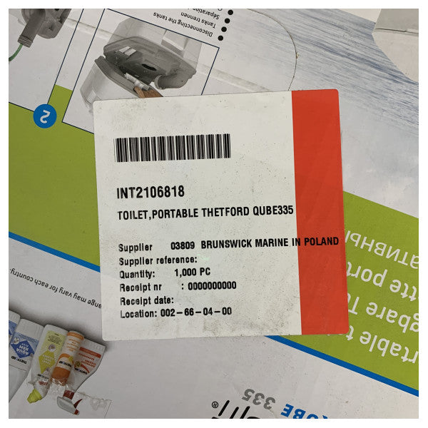 مرحاض كيميائي محمول Thetford Porta Potti 335 أبيض