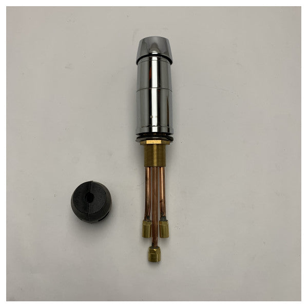 RamonSoler 6919 Vulcano Marine Faucet - Durable Chrome Plated Tap for Boats and Ships