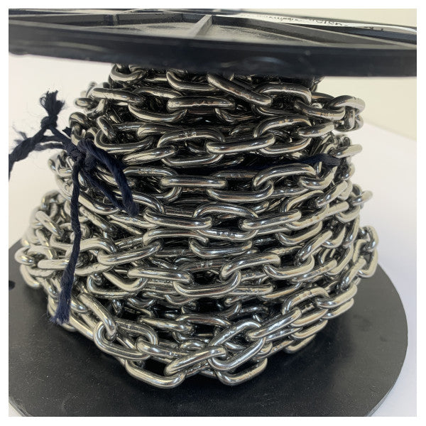 Talamex DIN766 Galvaniserad ankarkedja 4 mm