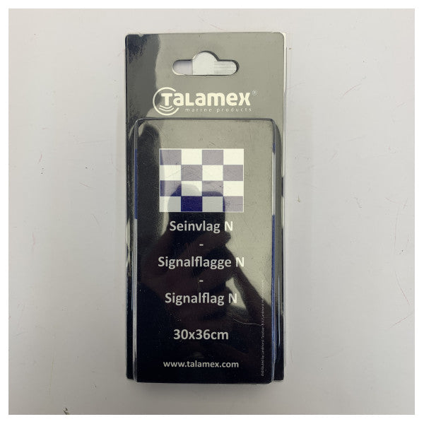 Talamex 27503314 Drapeau de signalisation Drapeau de signalisation N 30x36