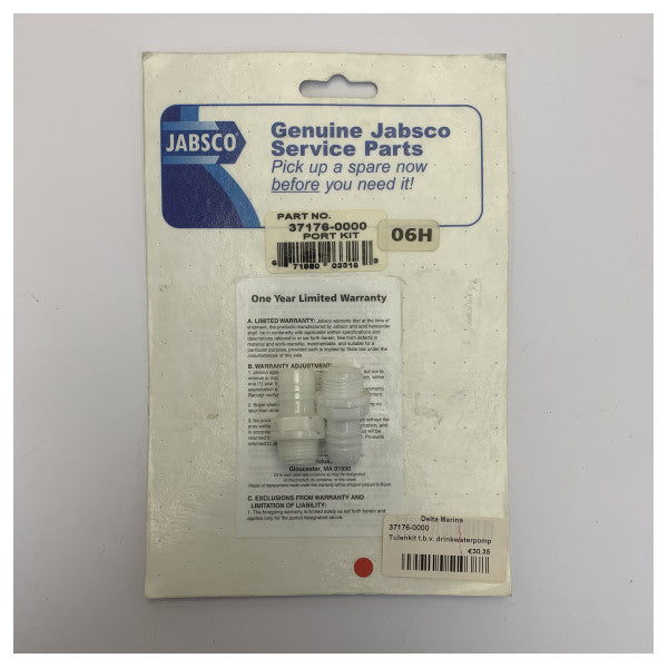 Jabsco 37176-0000 Service Kit for Marine Pumps Original Part