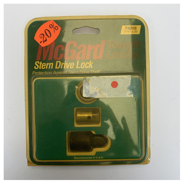 McGard 74018 Outboard Motor Lock Stainless Steel