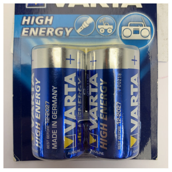 Varta C LR14 Alkalin Piller 1.5V Baby Pil 2'li Paket