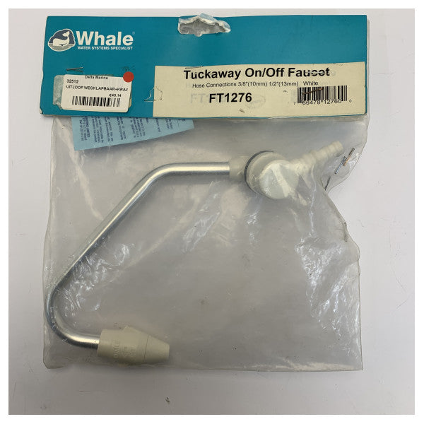 Whale FT1276 foldbar vandhane med tap, maritim yacht-hardware