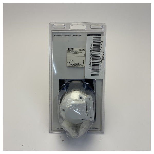Hubbell HBL332NM Marine landstrømsindtag 32A 230V