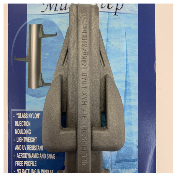 Mast Adımı Kompozit Katlanabilir Adım Siyah - MS040404