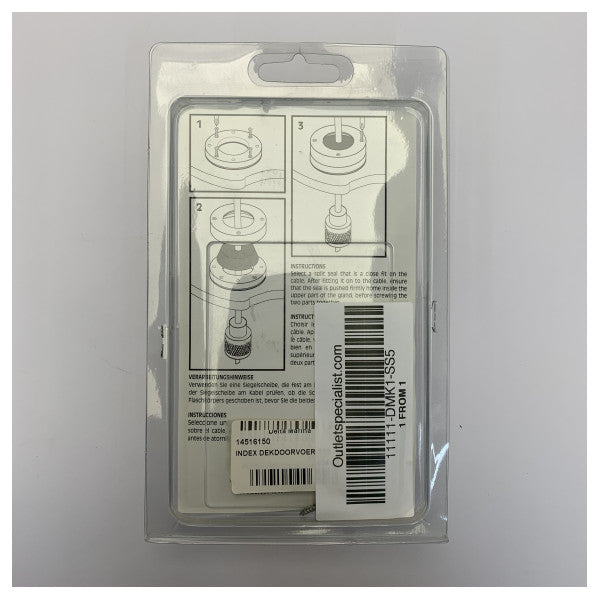 Indeks Marine SS5 Złącze kablowe boczne - RVS Przejście kablowe jachtowe