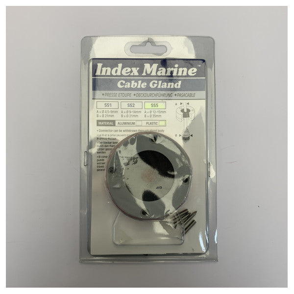 Indeks Marine SS5 Złącze kablowe boczne - RVS Przejście kablowe jachtowe
