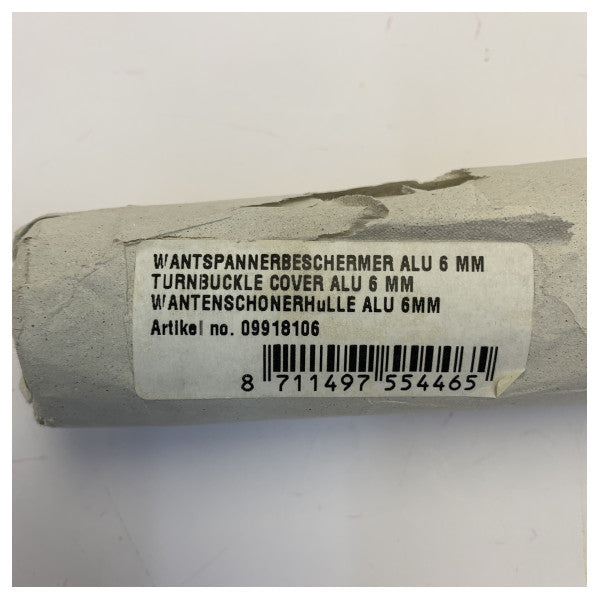 Pfeiffer Marine Stay Tensioner Beskyttelse Aluminium 09918106 6 mm