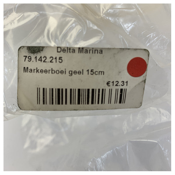 Marker / Ankerbøye - 15cm - Gul - 79.142.215