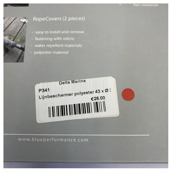 Blue Performance BP-341 Rope Covers - Set van 2 - Yacht Hardware