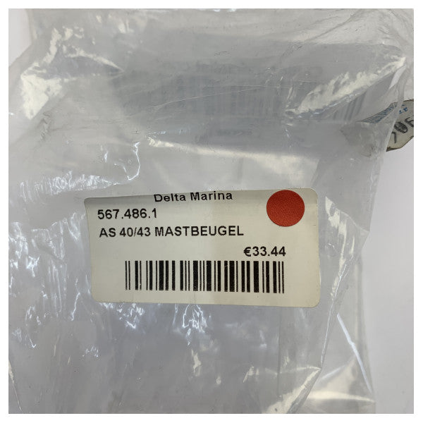 Support de mât de navigation Aqua Signal pour les lumières de navigation des séries 40 et 43 - 567.486.1