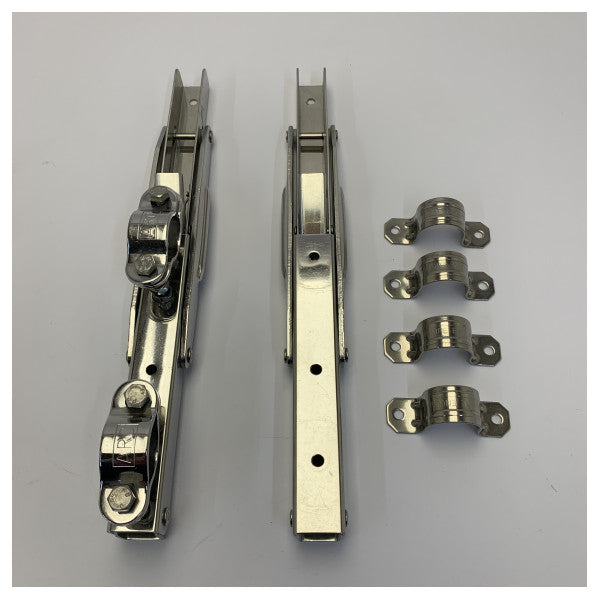 Delta Marina WF0855 Stainless Steel Pipe Mounting Kit Yacht Hardware Railing