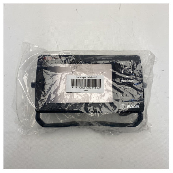 Utilisation de l'unité de contrôle et d'affichage SAAB R5 SAAB-7000-118-530