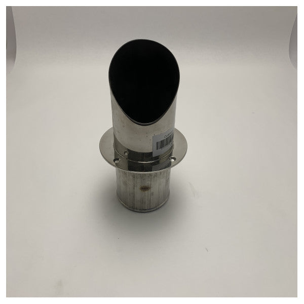 Stainless Steel Transom Thru-Hull Fitting Marine Exhaust Drainage Vent for Boat