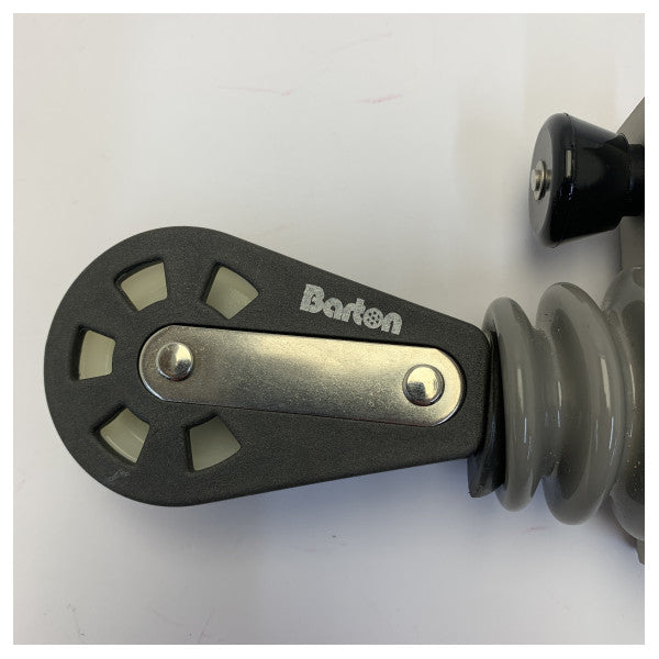 Barton Genua Sheet Block för 22 mm Spår med Pin-Stopp - 149515