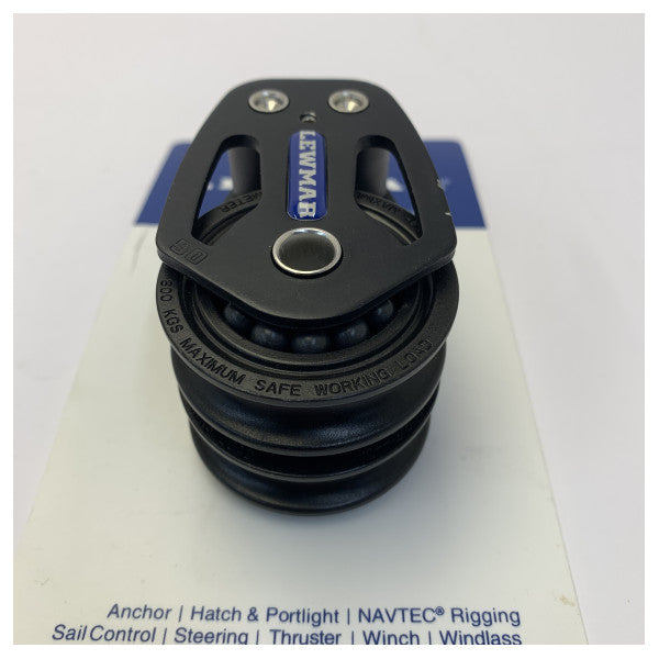 Lewmar HTX 50mm Block Doppel - 29195002-HTX - Doppelblock Yachtzubehör