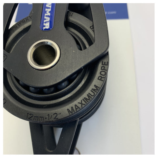 Lewmar HTX 60 mm Rigging Block Double mit Becket - 29196005-HTX - Yachtzubehör