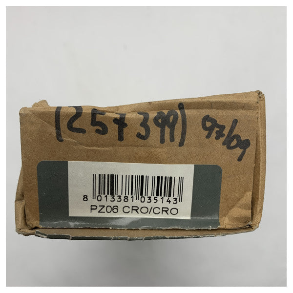 IBB PZ06 CRO/CRO Einzel-Turm-Schiene / Halter Chrom 30 cm