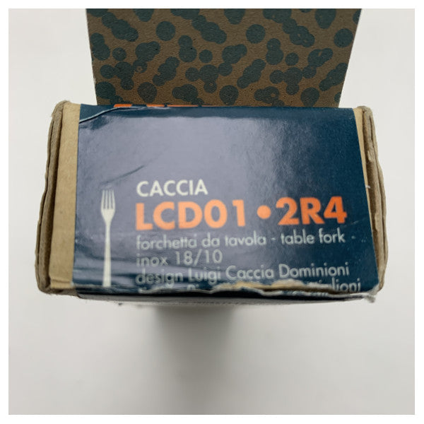 Alessi - Caccia 18/10 nehrđajući čelik - stolna vilica 4 zuba 20cm - LCD01/2R4